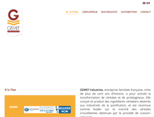 Tablet Screenshot of gemefindustries.com